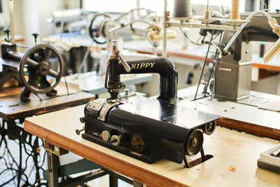 西陣＆レザーシューズの制作秘話