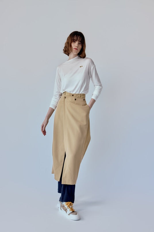 ラップ・ロングパンツ