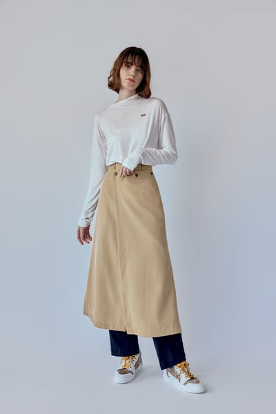 ローカットスニーカー オークルシューレース