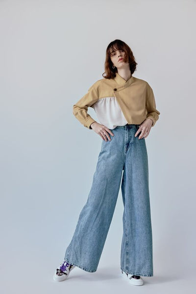 ローカットスニーカー パープルシューレース