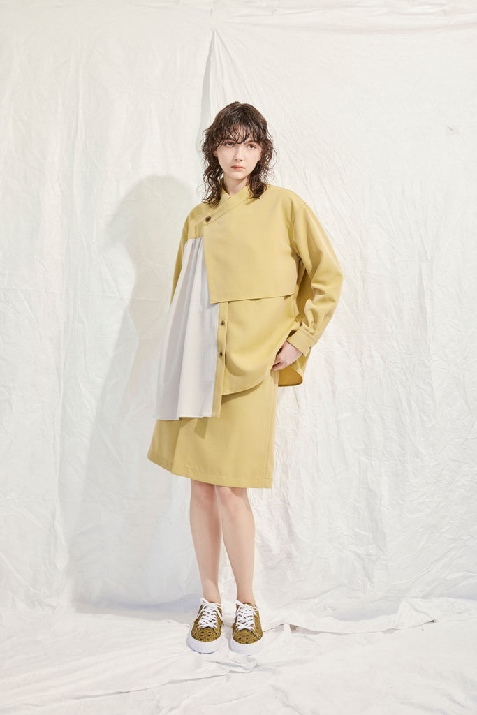 OVER DEFORMATION BLOUSE argue アーギュ　シャツ OVER DEFORMATION BLOUSE argue アーギュ シャツ OVER